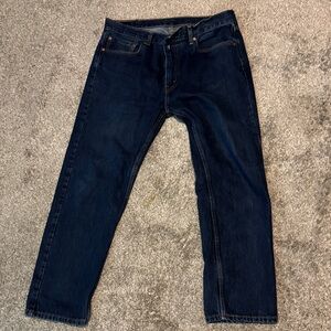 Levi's Men's Deep Indigo Straight Jeans